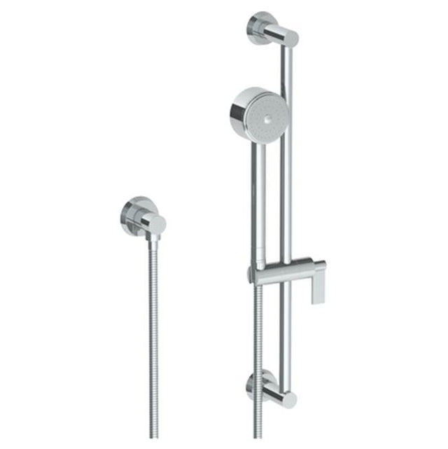 Watermark - Positioning Bar Shower kit with Volume Hand Shower and 69'' Hose - Vintage Copper