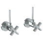 Watermark - Lavatory Angle Stop Kit -1/2 Compression x 3/8 OD Compression - Vintage Copper