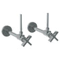 Watermark - Lavatory Angle Stop Kit -1/2 Sweat x 3/8 OD Compression - Vintage Copper