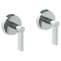 Watermark - Wall Mounted 2-Valve Shower Trim - Rustica Brass