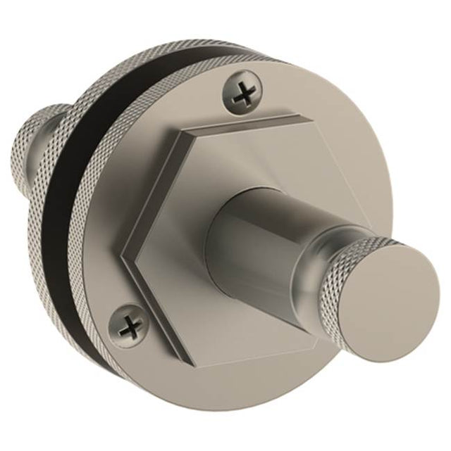 Watermark - Elan Vital Double Shower Door Knob / Glass Mount Hook - Vintage Copper