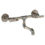 Watermark - Wall Mounted Bridge Lavatory set - Vintage Copper