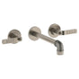 Watermark - Wall Mounted 3 Hole Lavatory Set with 8.5'' spout - Vintage Copper