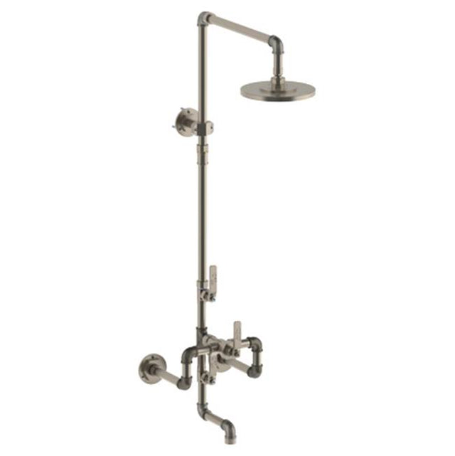 Watermark - Wall Mounted Exposed Thermostatic Tub/ Shower Set - Vintage Copper