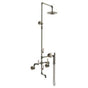 Watermark - Wall Mounted Exposed Tub/Shower with Handshower Set - Vintage Copper