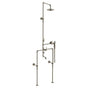 Watermark - Floor Mounted Exposed Thermostatic Tub/ Shower With Hand Shower Set - Vintage Copper