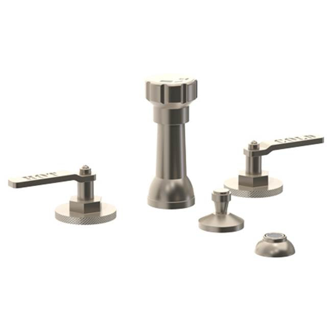 Watermark - Deck Mounted 4-Hole Bidet - Vintage Copper