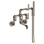 Watermark - Wall Mounted Exposed Bath Set with Hand Shower - Vintage Copper