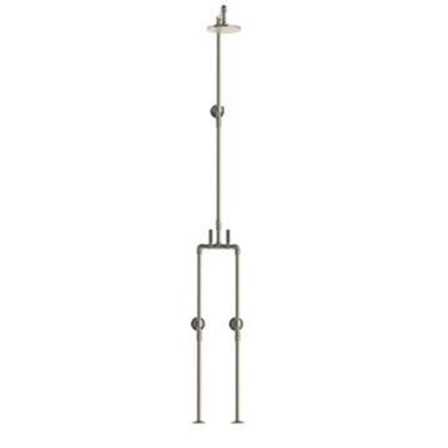 Watermark - Floor Mounted Exposed Shower Set - Vintage Copper