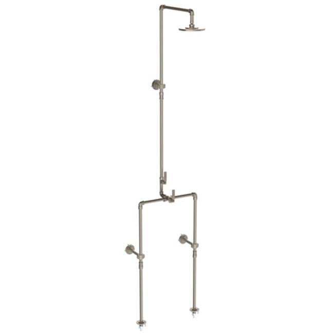 Watermark - Floor Mounted Exposed Thermostatic Shower Set - Vintage Copper