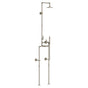Watermark - Floor Mounted Exposed Thermostatic Shower With Hand Shower Set - Vintage Copper