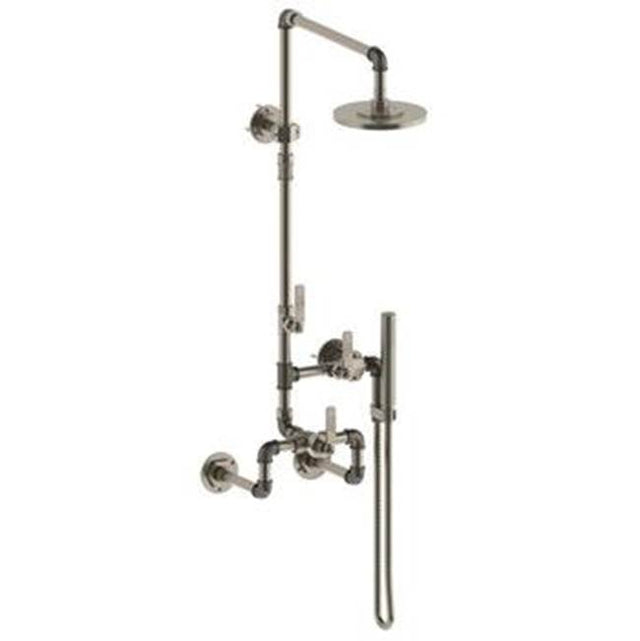 Watermark - Wall Mounted Exposed Thermostatic Shower With Hand Shower Set - Vintage Copper