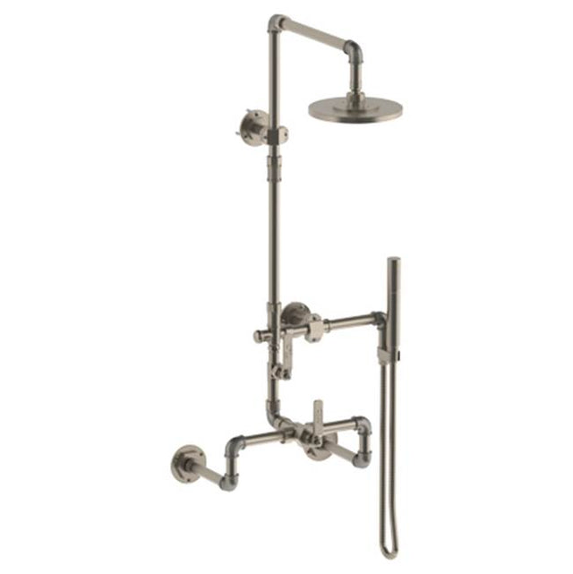 Watermark - Wall Mounted Exposed Thermostatic Shower With Hand Shower Set And Diverter - Vintage Copper
