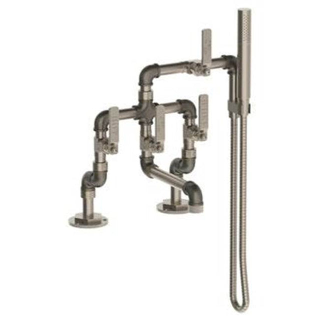Watermark - Deck Mounted Exposed Tub/ Shower Set - Vintage Copper