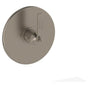 Watermark - Wall mounted Thermostatic Shower Trim, 7 1/2'' dia. - Vintage Copper