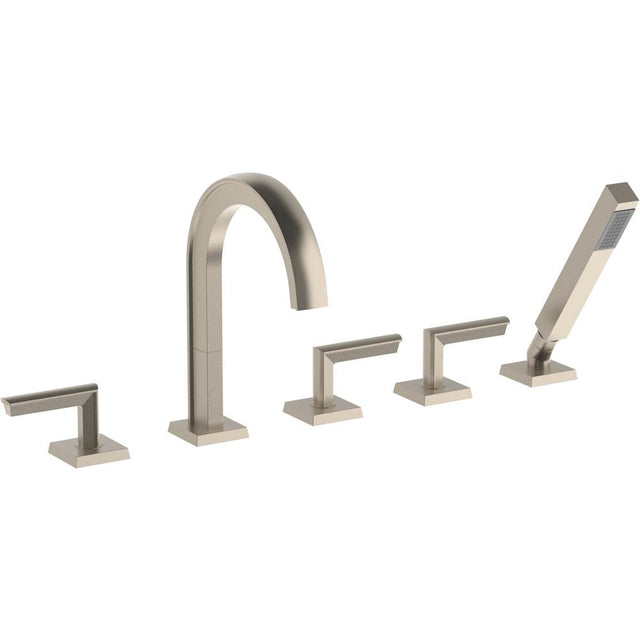 Watermark - Deck Mounted 5 Hole Bath Set - Vintage Copper
