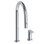 Watermark - 2 Hole Kitchen Faucet with Pull Down Spray - Vintage Copper