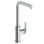 Watermark - Deck Mounted 1 Hole Square Top Kitchen Faucet with Pull Out Spray - High Spout - Vintage Copper