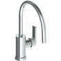 Watermark - Deck Mounted 1 Hole Gooseneck Kitchen Faucet - Vintage Copper