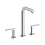 Watermark - Deck Mounted 3 Hole Square Top Prep Faucet with Pull Out Spray - Elite Brass