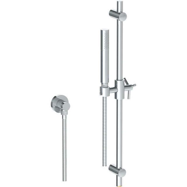 Watermark - Positioning Bar Shower kit with Slim Hand Shower and 69'' Hose - Vintage Copper