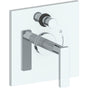 Watermark - Wall Mounted Pressure Balance Shower Trim with Diverter, 7'' dia. - Vintage Copper
