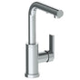 Watermark - Deck Mounted 1 Hole Square Top Prep Faucet with Pull Out Spray - Vintage Copper