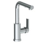 Watermark - Deck Mounted 1 Hole Square Top Prep Faucet with Pull Out Spray - Vintage Copper