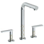 Watermark - Deck Mounted 3 Hole Square Top Prep Faucet with Pull Out Spray - Vintage Copper