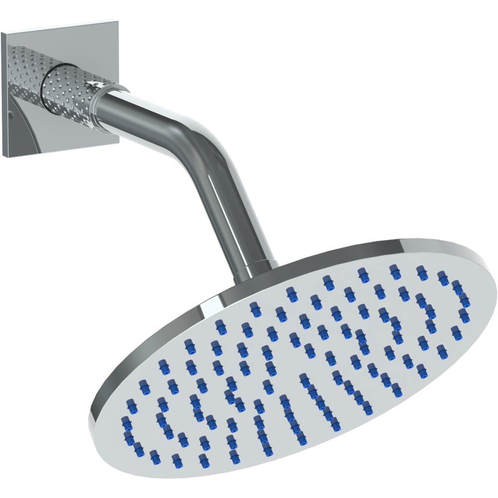 Watermark - Wall Mounted Showerhead, 6'' dia with 8'' Arm and Flange - Vintage Copper