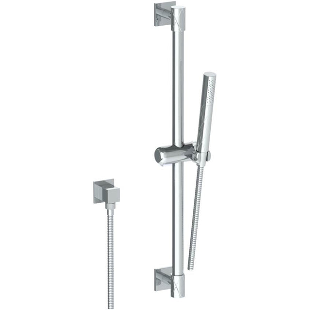 Watermark - Positioning Bar Shower kit with Slim Hand Shower and 69'' Hose - Vintage Copper