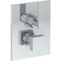 Watermark - Wall Mounted Thermostatic Shower Trim with built-in control, 7 1/2'' dia. - Vintage Copper