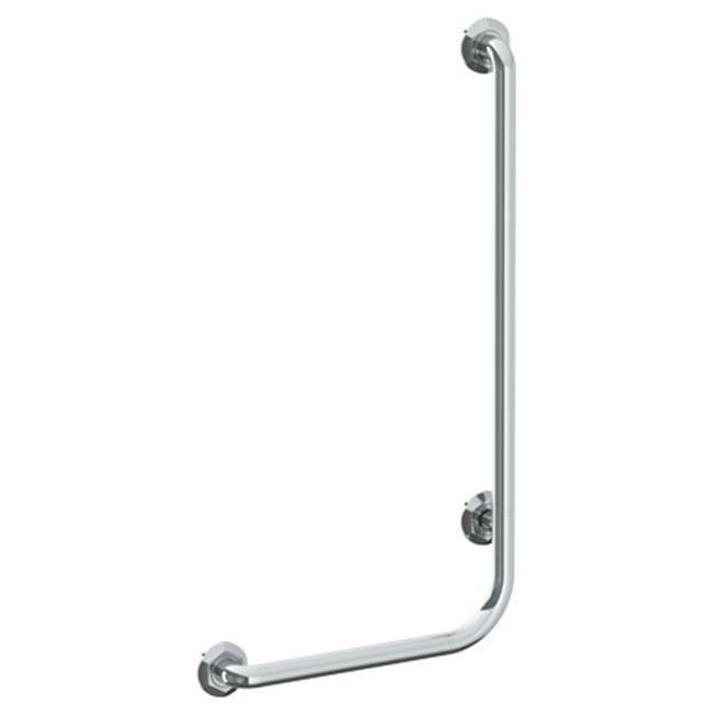 Watermark - 90 Degree Left Hand Angle- Gramercy Grab Bar - Vintage Copper