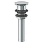 Watermark - Soft Touch Lavatory Drain Without Overflow - Fully Plated Assembly - Vintage Copper