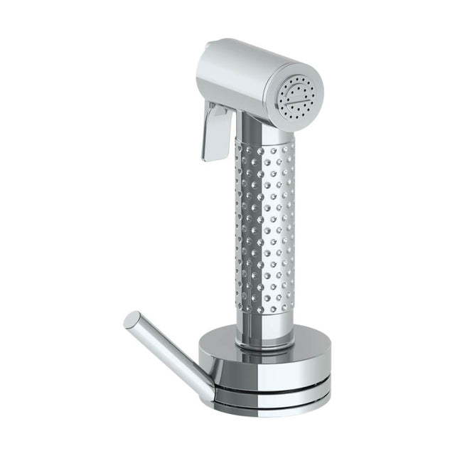 Watermark - Deck Mounted Independent Lily Dimple Side Spray with Integrated Mixer - Vintage Copper