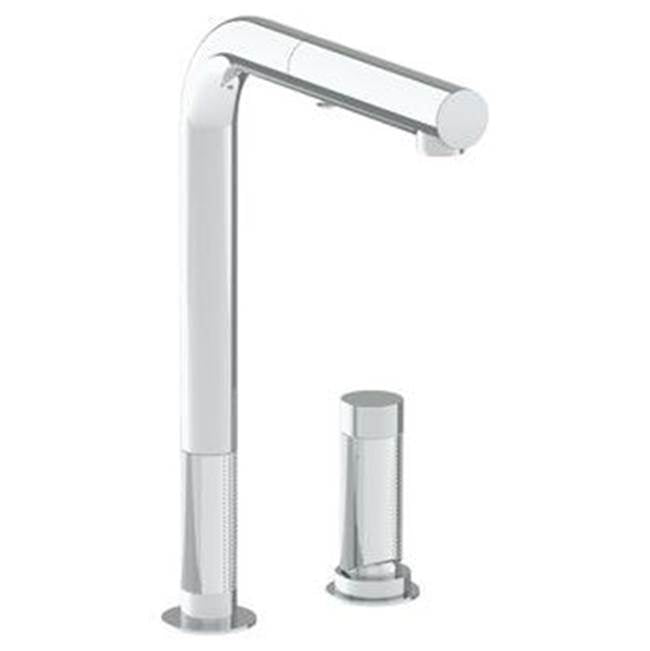 Watermark - Single Lever Deck Mount (Pull Out Faucet) - Oil Rubbed Bronze
