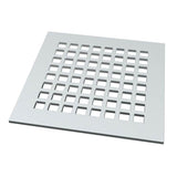 Watermark - designer shower drain - 5'' X 5'' strainer only - Vintage Brass