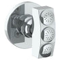 Watermark - Mini Rain Bar (Swivel)2.0 GPM @ 45 PSI - Vintage Copper