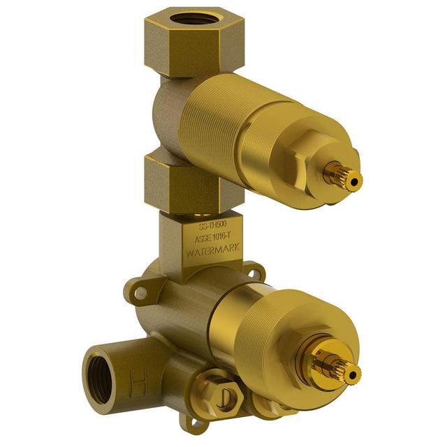 Watermark - 1/2'' Mini Thermostatic Valve with Volume Control - No Finish