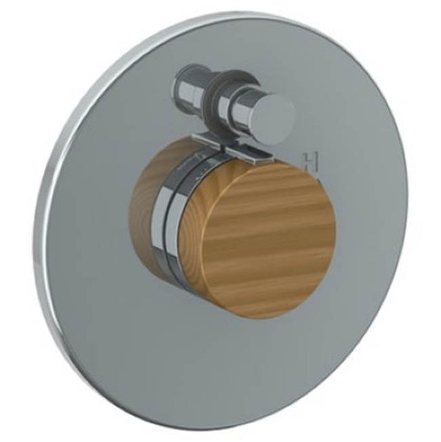 Watermark - Wall Mounted Pressure Balance Shower Trim With Diverter, 7'' Dia. - Vintage Copper