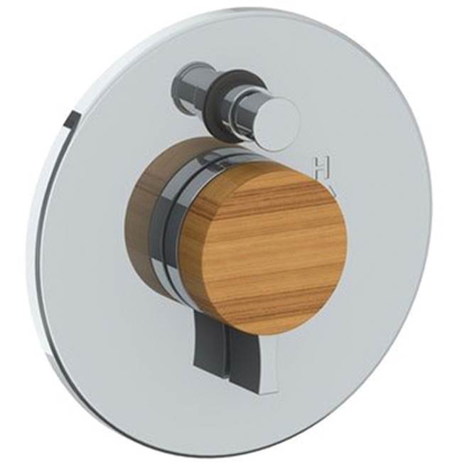 Watermark - Wall Mounted Pressure Balance Shower Trim With Diverter, 7'' Dia. - Vintage Copper