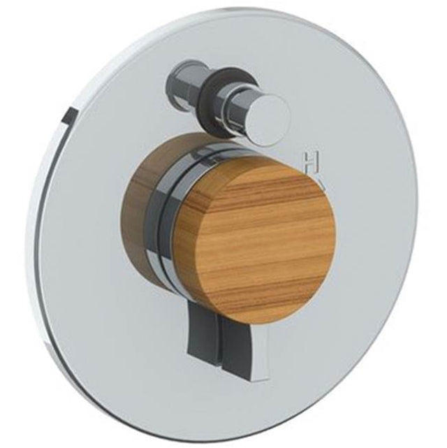 Watermark - Wall Mounted Pressure Balance Shower Trim With Diverter, 7'' Dia. - Vintage Copper