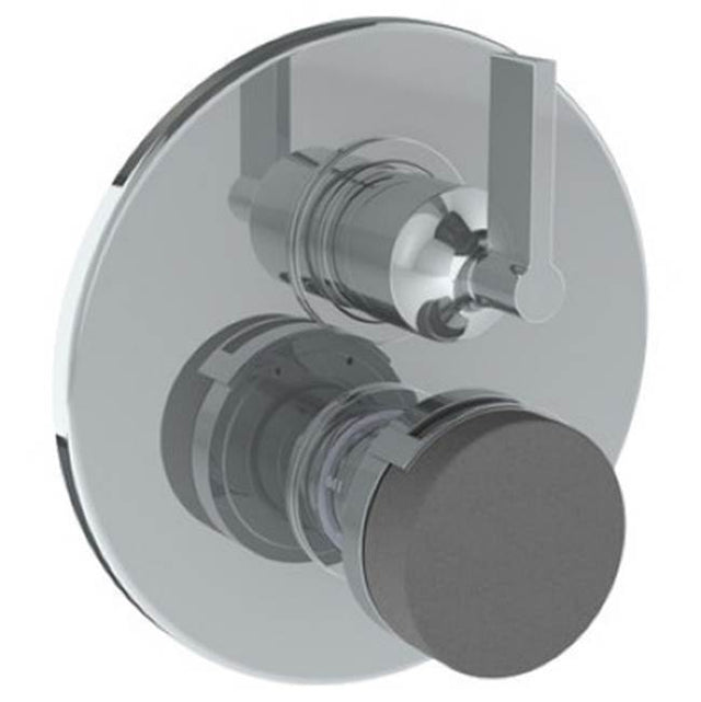 Watermark - Wall Mounted Thermostatic Shower Trim With Built-In Control, 7 1/2'' Dia. Must Specify E1 Or E2 Trim. - Vintage Copper