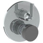 Watermark - Wall Mounted Thermostatic Shower Trim With Built-In Control, 7 1/2'' Dia. Must Specify E1 Or E2 Trim. - Vintage Copper