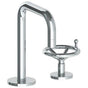 Watermark - Deck Mounted 2 Hole Extended Spout Lavatory Set - Vintage Copper