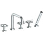 Watermark - Deck Mounted 5 Hole Bath Set - Vintage Copper