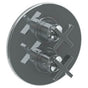 Watermark - Wall Mounted Thermostatic Shower Trim with built-in control, 7 1/2'' dia. - Vintage Copper