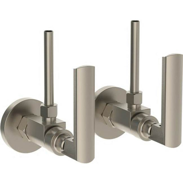 Watermark - Lavatory Angle Stop Kit -1/2'' Compression x 3/8'' OD Compression - Vintage Copper