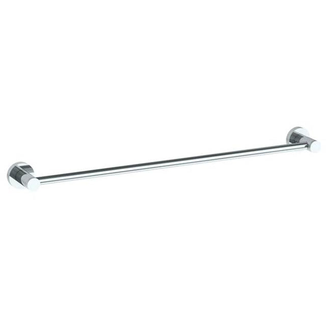 Watermark - Wall Mounted Knurled Towel Bar, 24'' - Vintage Copper