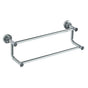Watermark - Wall Mounted Knurled Double Towel Bar, 18'' - Vintage Copper